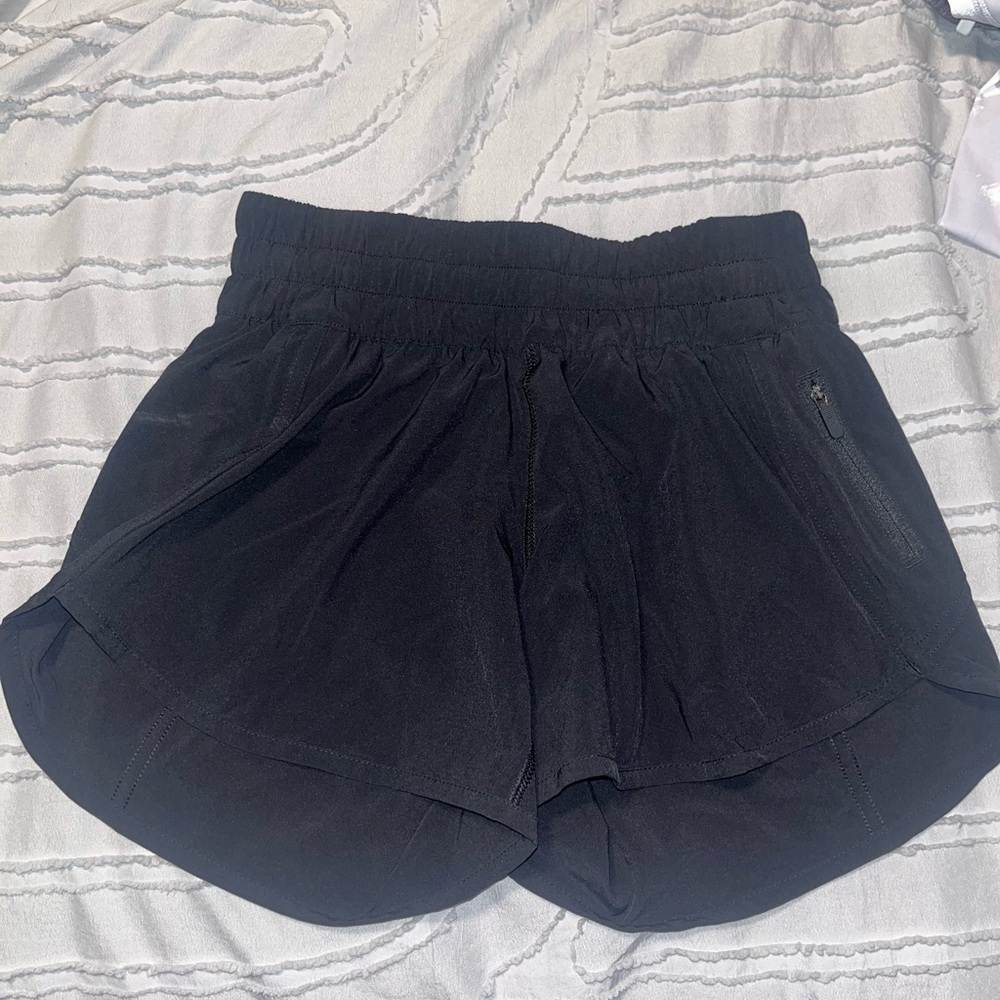 Black lululemon shorts